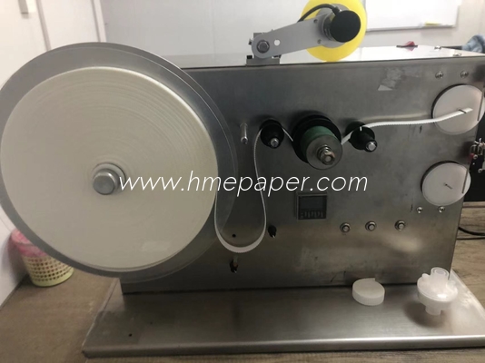 購入 50Hz周波数ステンレス鋼HMEフィルター紙テープ自動切断機能の巻き込み機 online manufacture