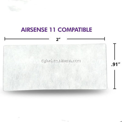 購入 Disposable CPAP Filter with 5micron Porosity 51*23MM Dimension and 150 psi Maximum Operating Pressure for Resmed Airsense 11 online manufacture